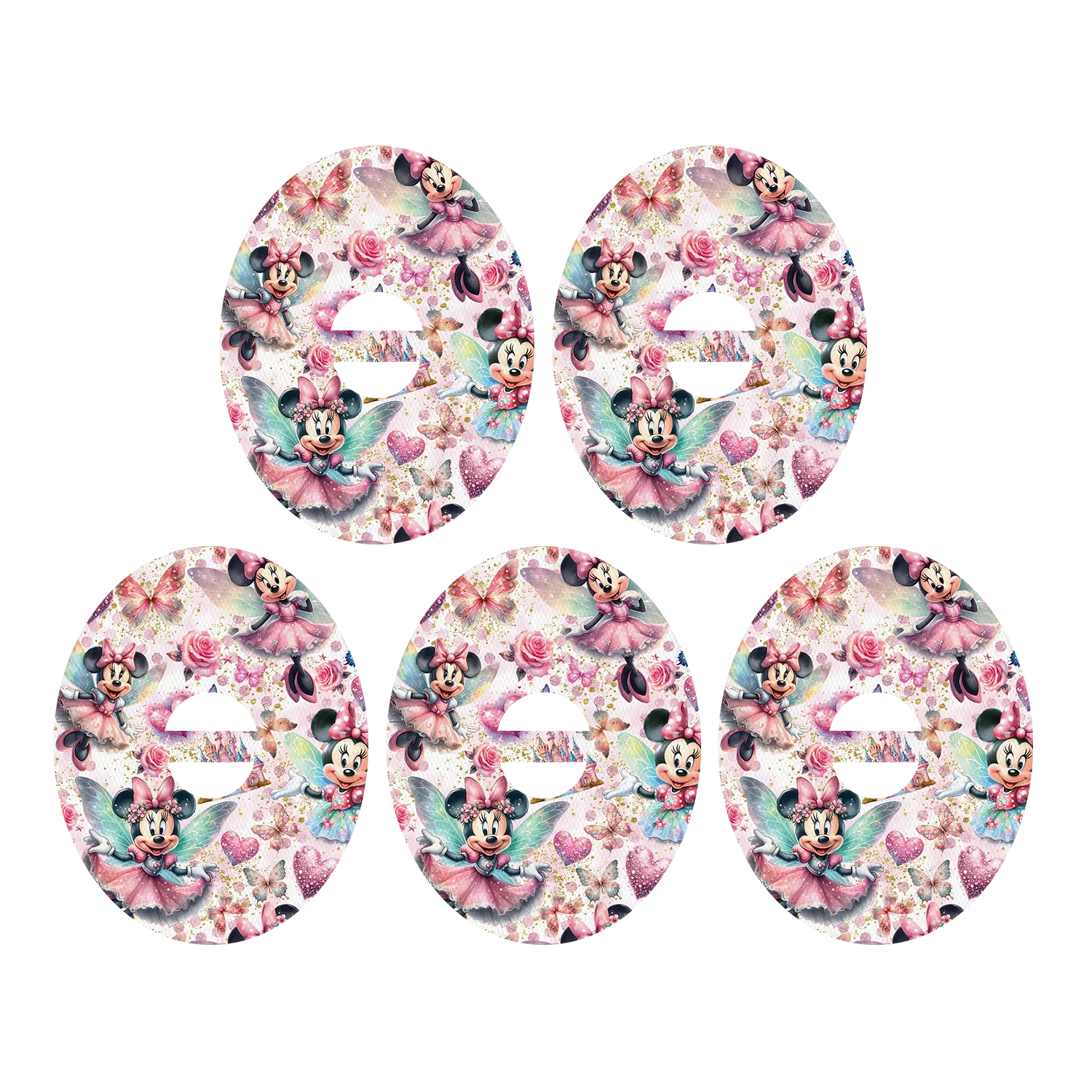 Dexcom Minnie Fairy Princess Design Patches