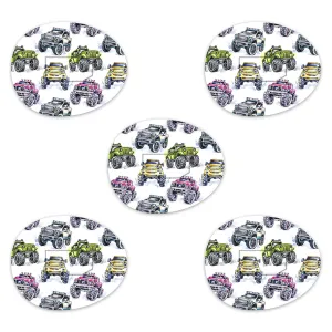 Dexcom Monster Truck Design Patches