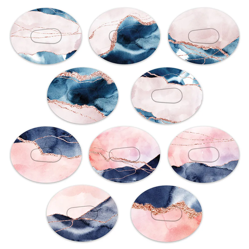 Dexcom Rose Gold Mix Design Patches