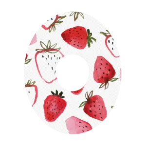 Dexcom Strawberries Design Patches