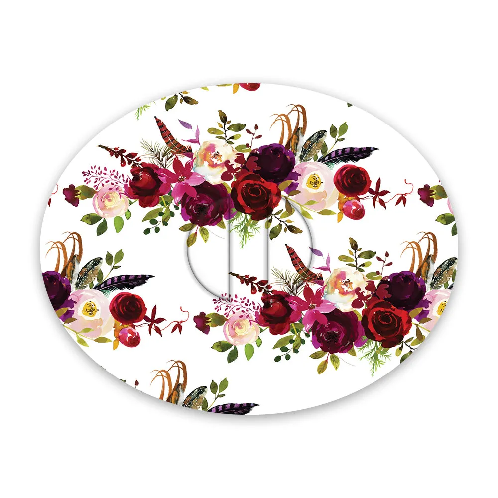 Dexcom Watercolour Floral Design Patches