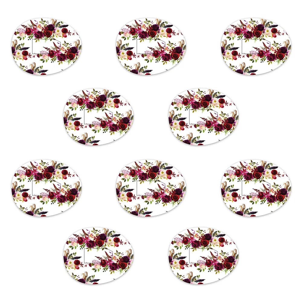 Dexcom Watercolour Floral Design Patches