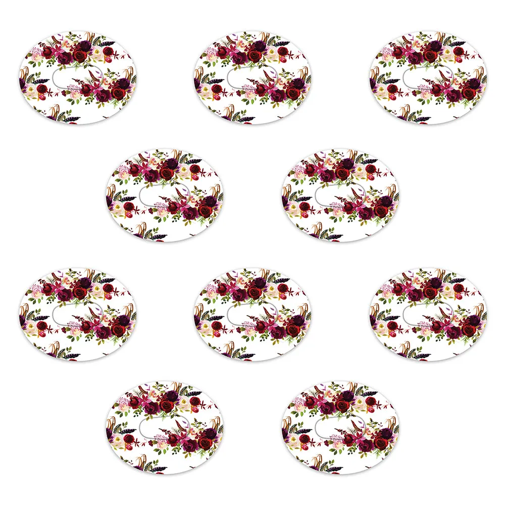 Dexcom Watercolour Floral Design Patches