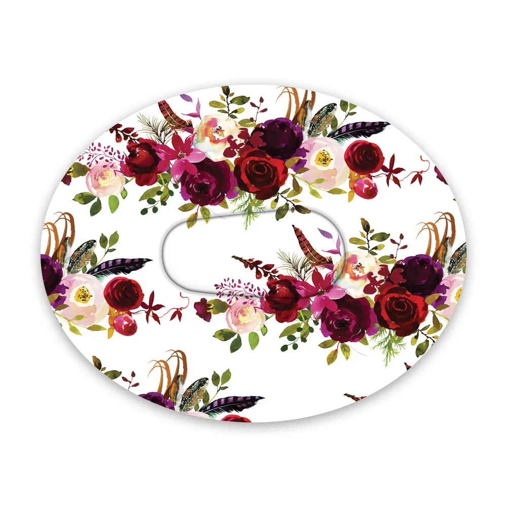 Dexcom Watercolour Floral Design Patches