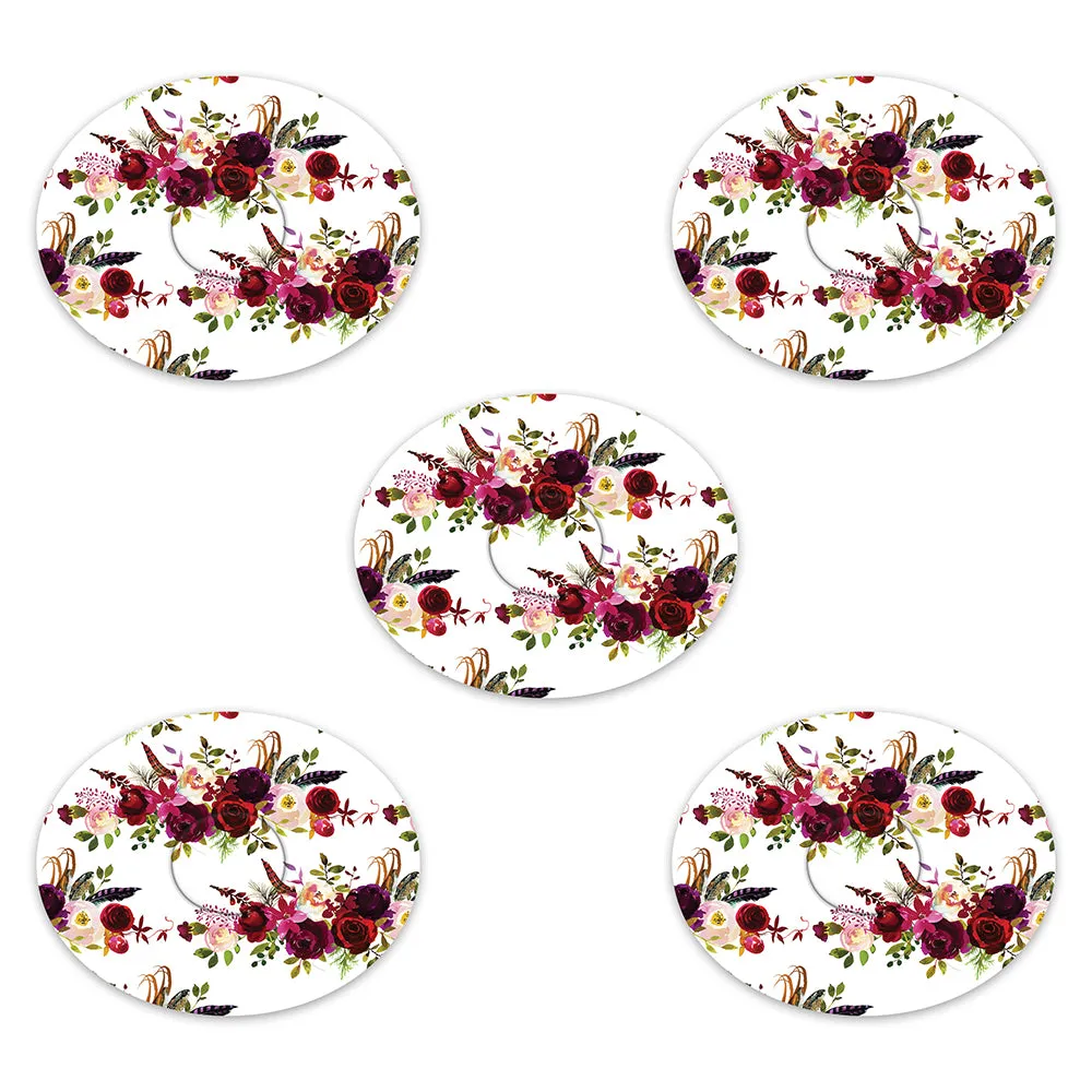 Dexcom Watercolour Floral Design Patches