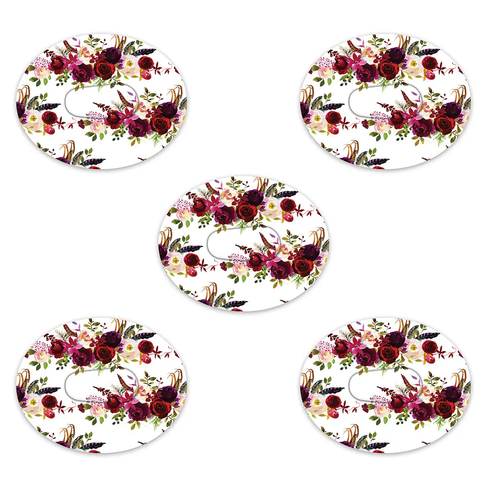 Dexcom Watercolour Floral Design Patches
