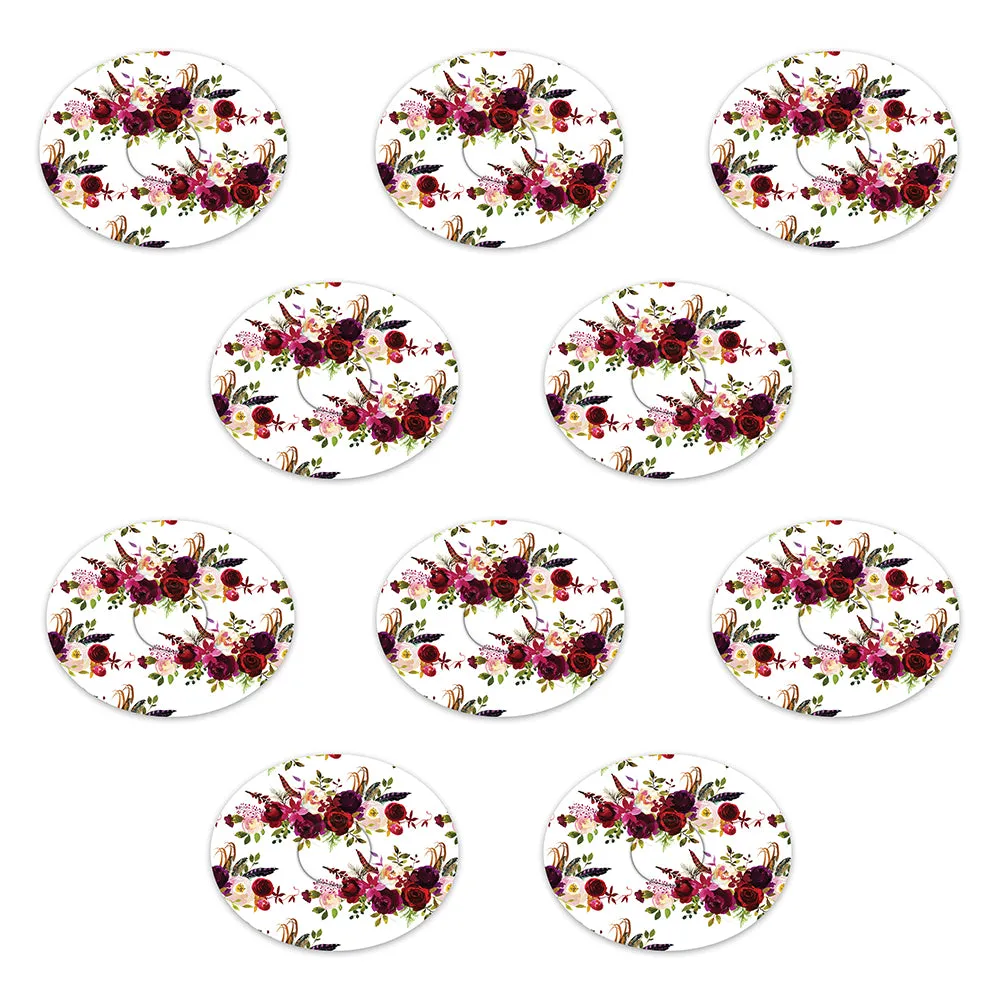 Dexcom Watercolour Floral Design Patches
