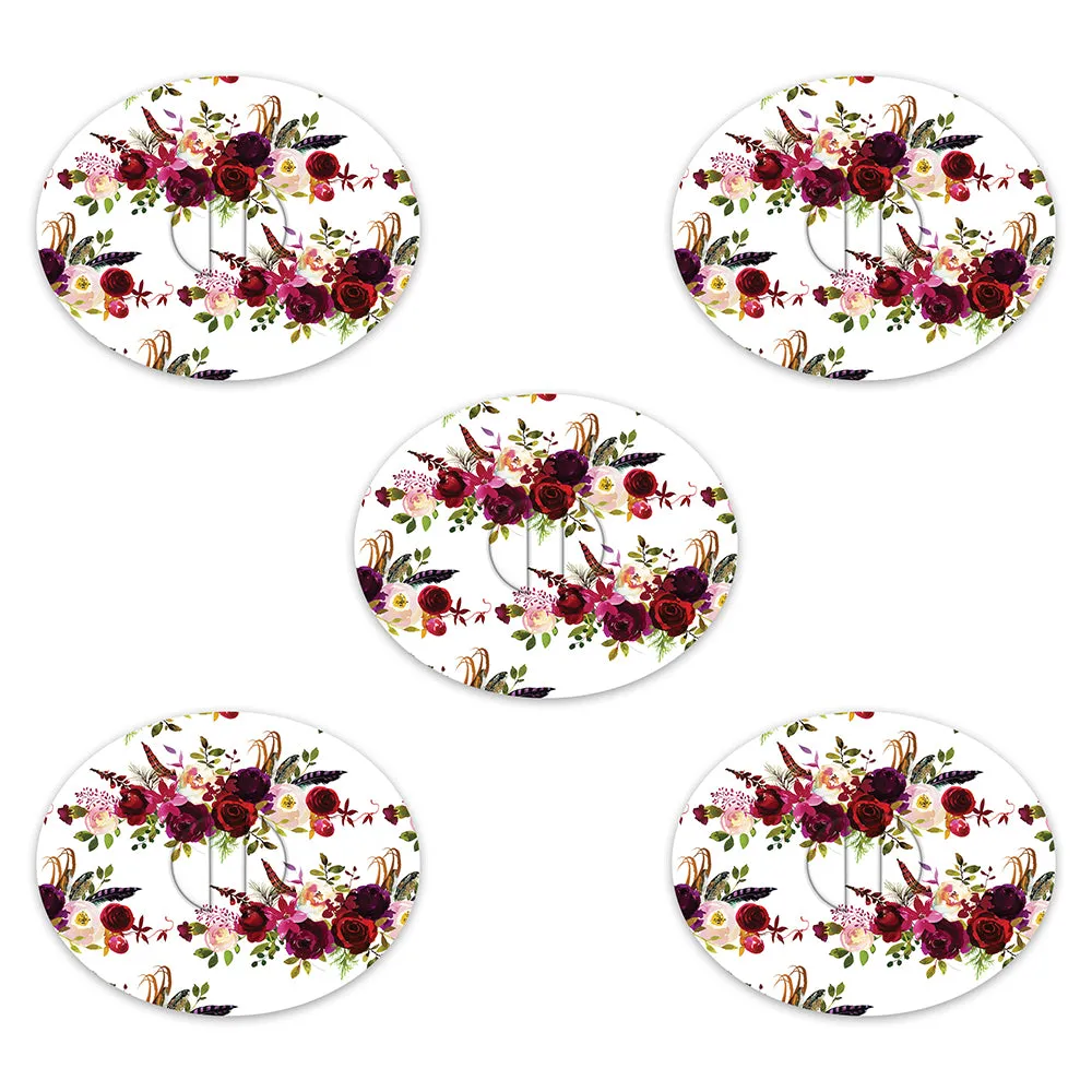 Dexcom Watercolour Floral Design Patches