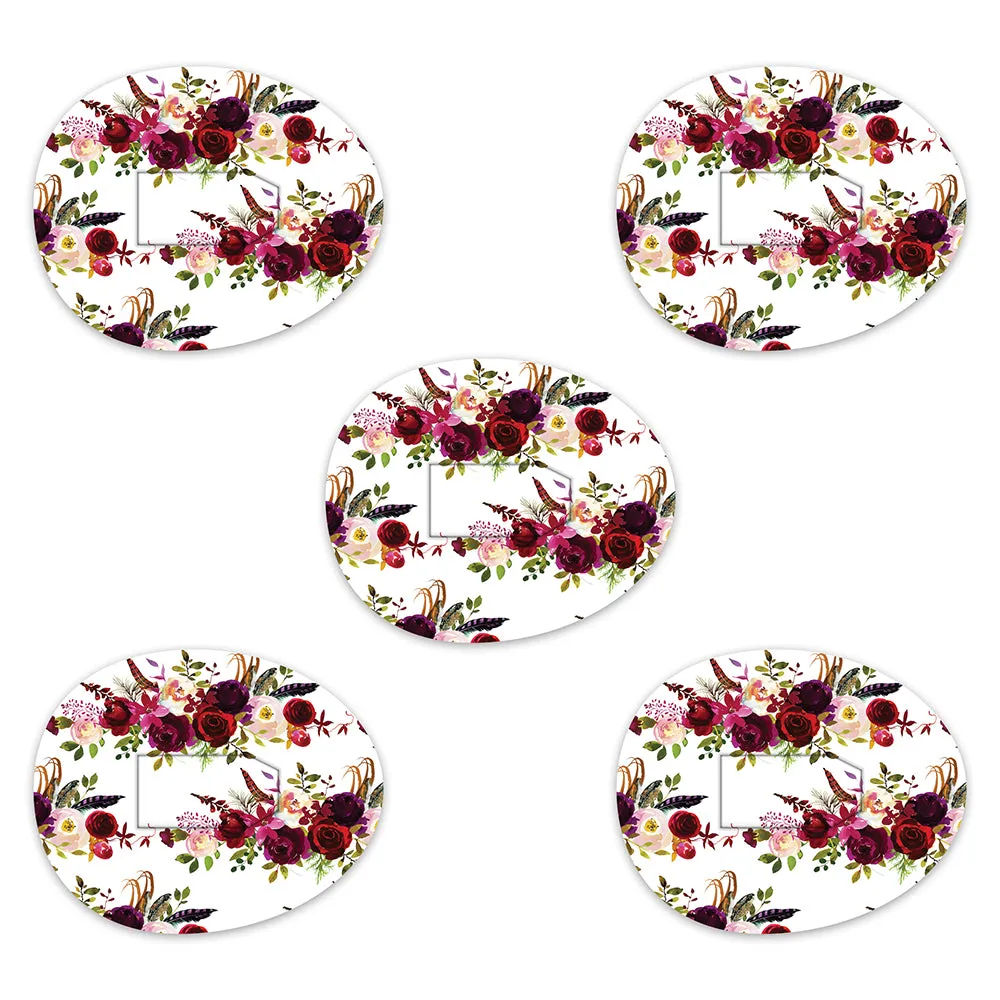 Dexcom Watercolour Floral Design Patches