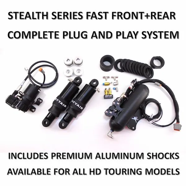 Dirty Air "STEALTH" Fast Front Rear Air Suspension System