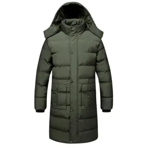 Doudoune militaire longue