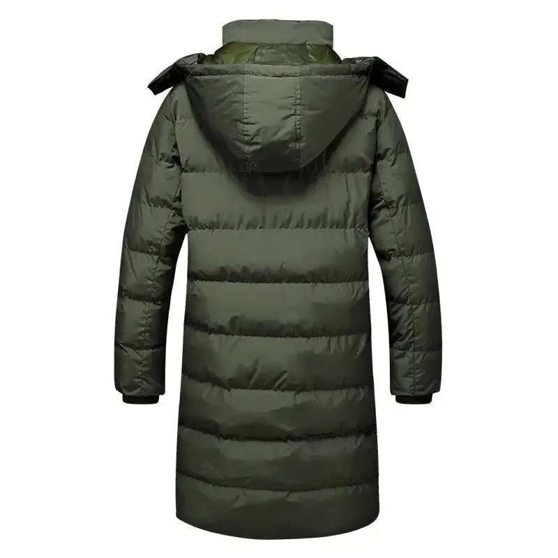 Doudoune militaire longue