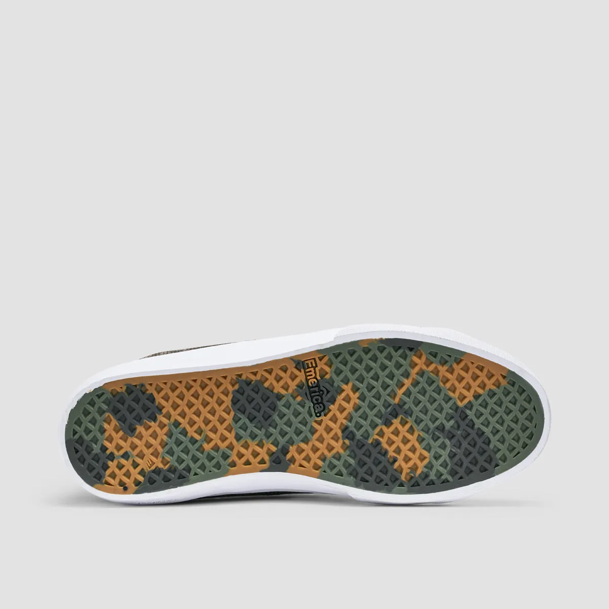 Emerica Omen High Top Shoes Olive/Tan