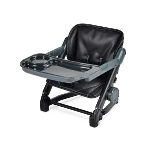 Feed Me 3-in-1 Dining Booster Seat Bubble Black Casual Plastic