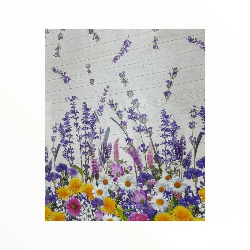 Flannel Backed Sunflower Plastic Tabling 216A 140 cm
