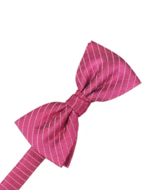 Fuchsia Palermo Kids Bow Tie