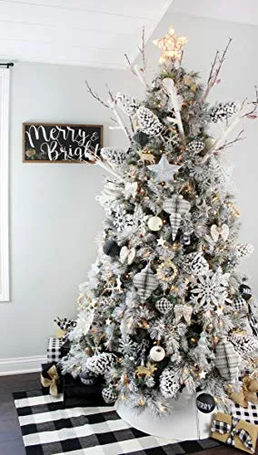Galvanized Snowflake Ornaments (Case of 36 Sets)