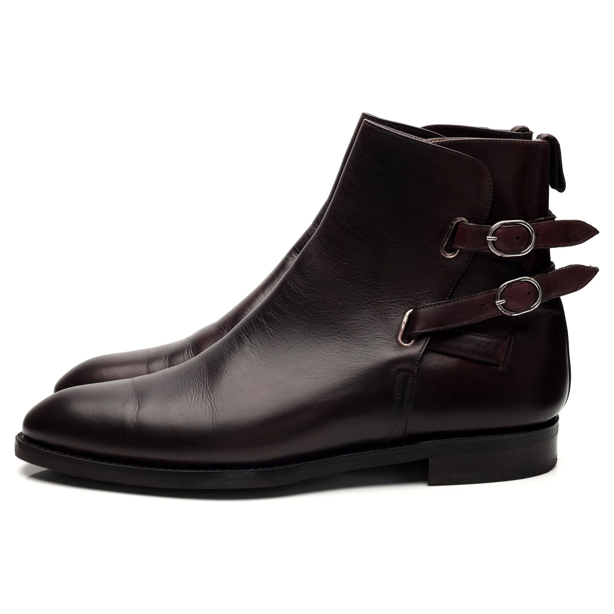 'Genesee' Burgundy Leather Jodhpur Boot UK 9.5 E