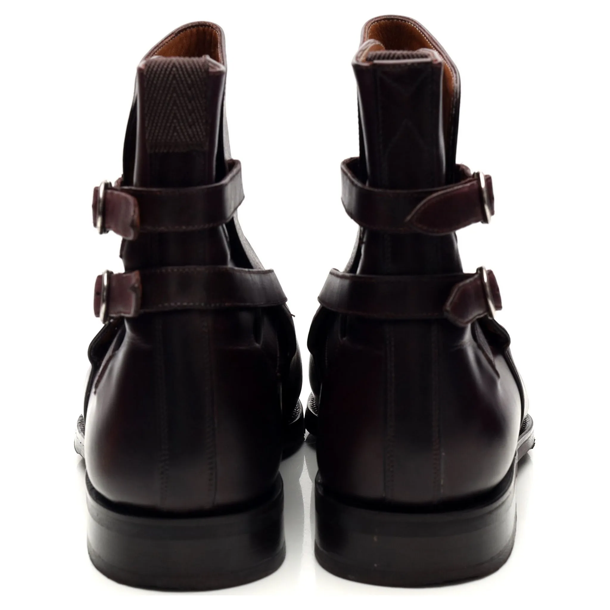 'Genesee' Burgundy Leather Jodhpur Boot UK 9.5 E