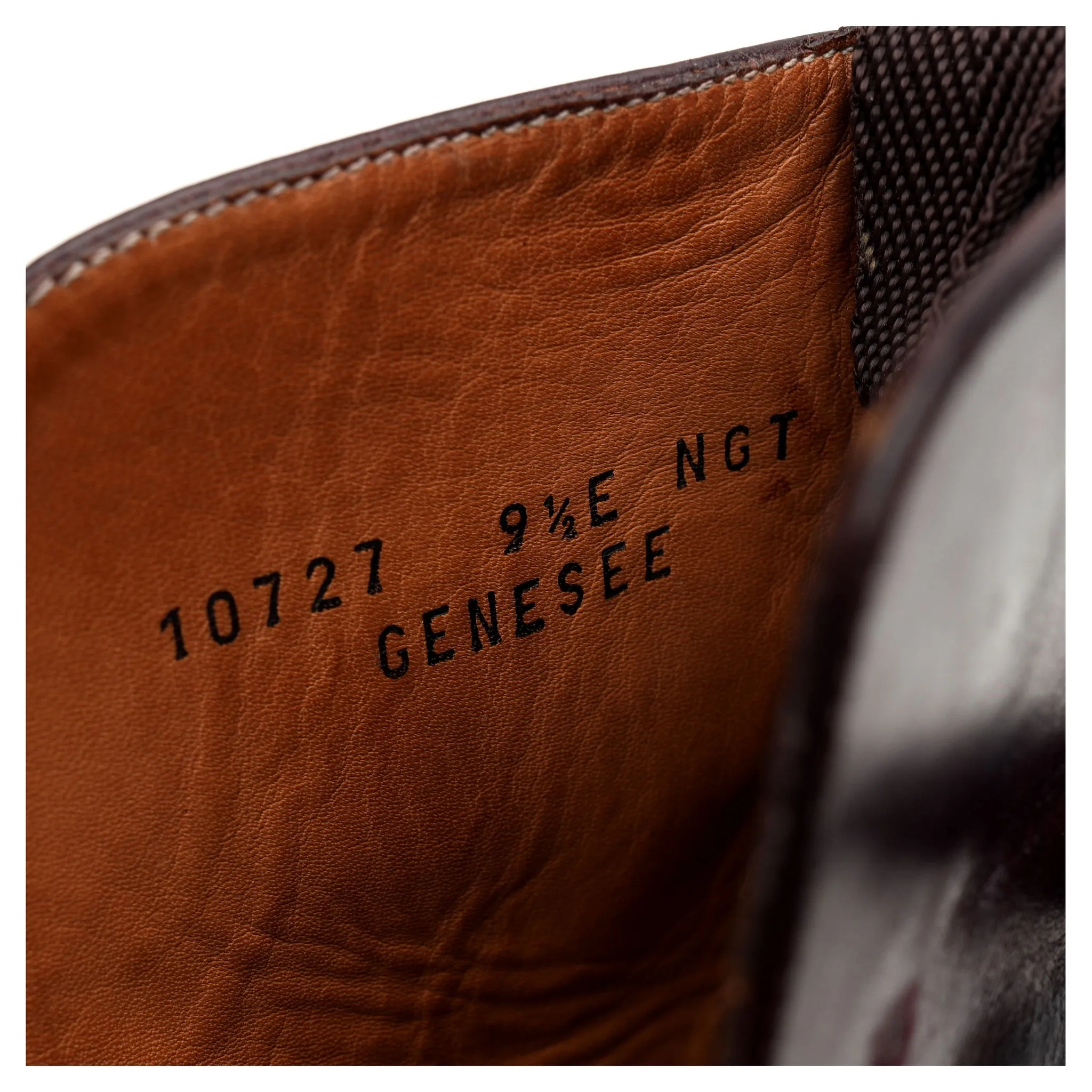 'Genesee' Burgundy Leather Jodhpur Boot UK 9.5 E