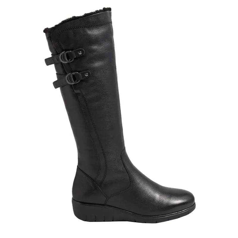 GINNO BLACK LEATHER