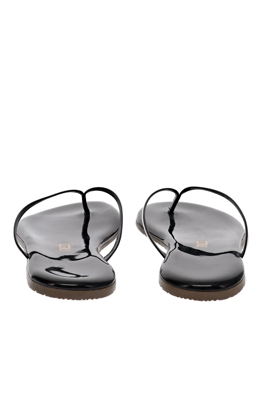 Glosses Licorice Leather Sandal