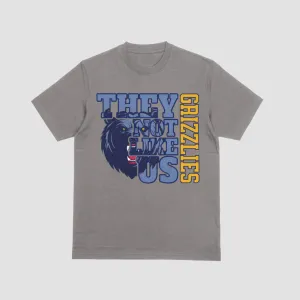 Grizzlies They Not Like Us Basketball Shirt/  GrizzliesTee/ Spirit Drop /Memphis Basketball / Youth and Adult Sizes/ Bella or Comfort Colors