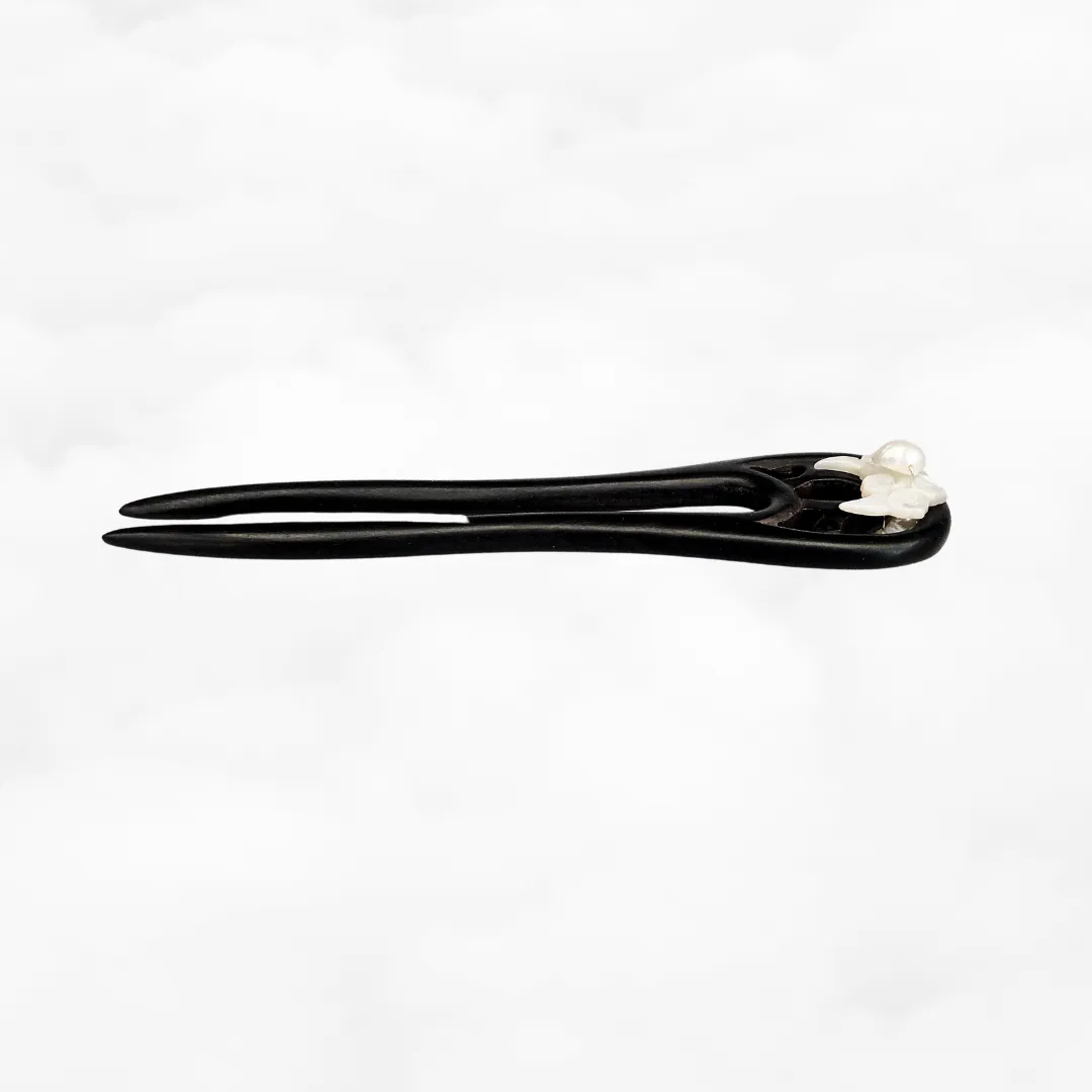 Handmade Auspicious Wood Hair Stick