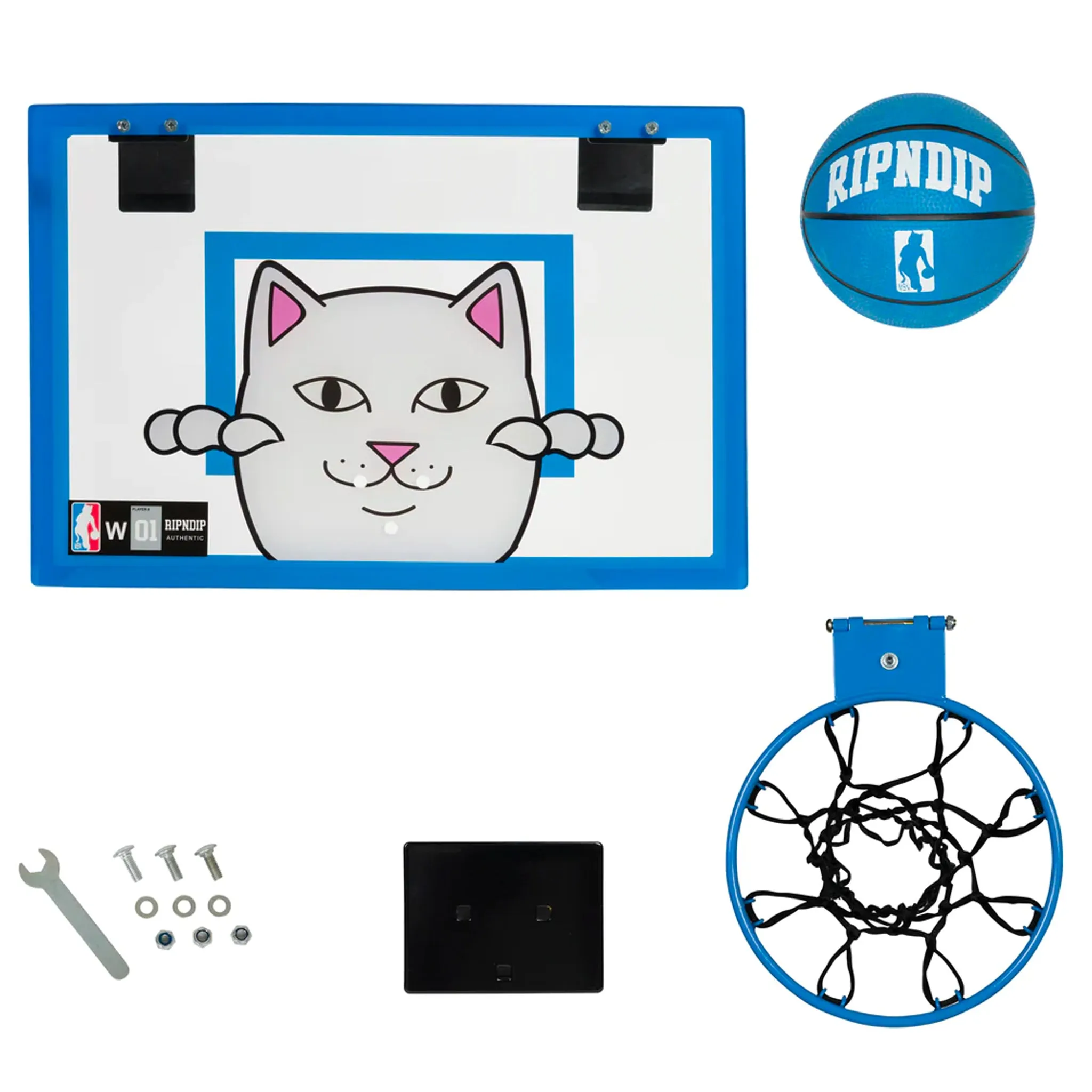 Hanging Basketball Set (Blue)
