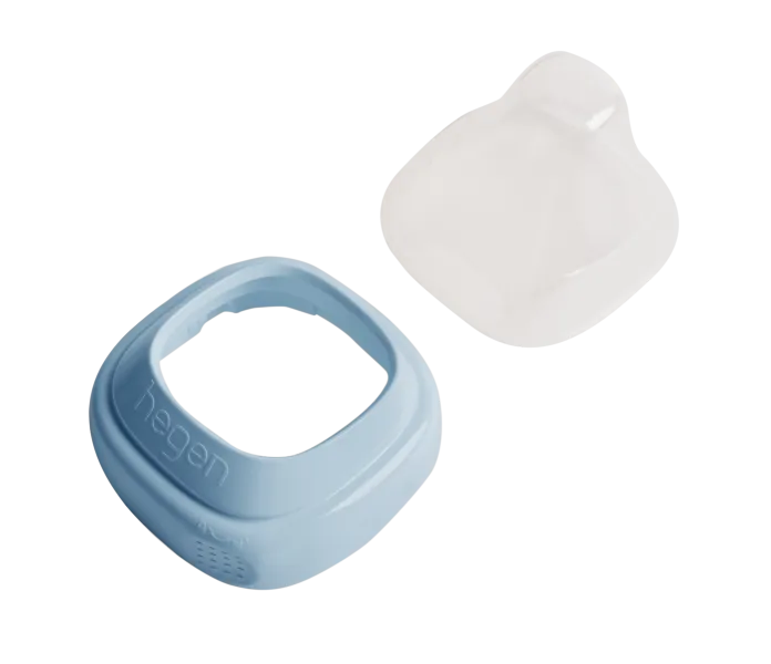 Hegen PCTO Collar and Transparent Cover Blue