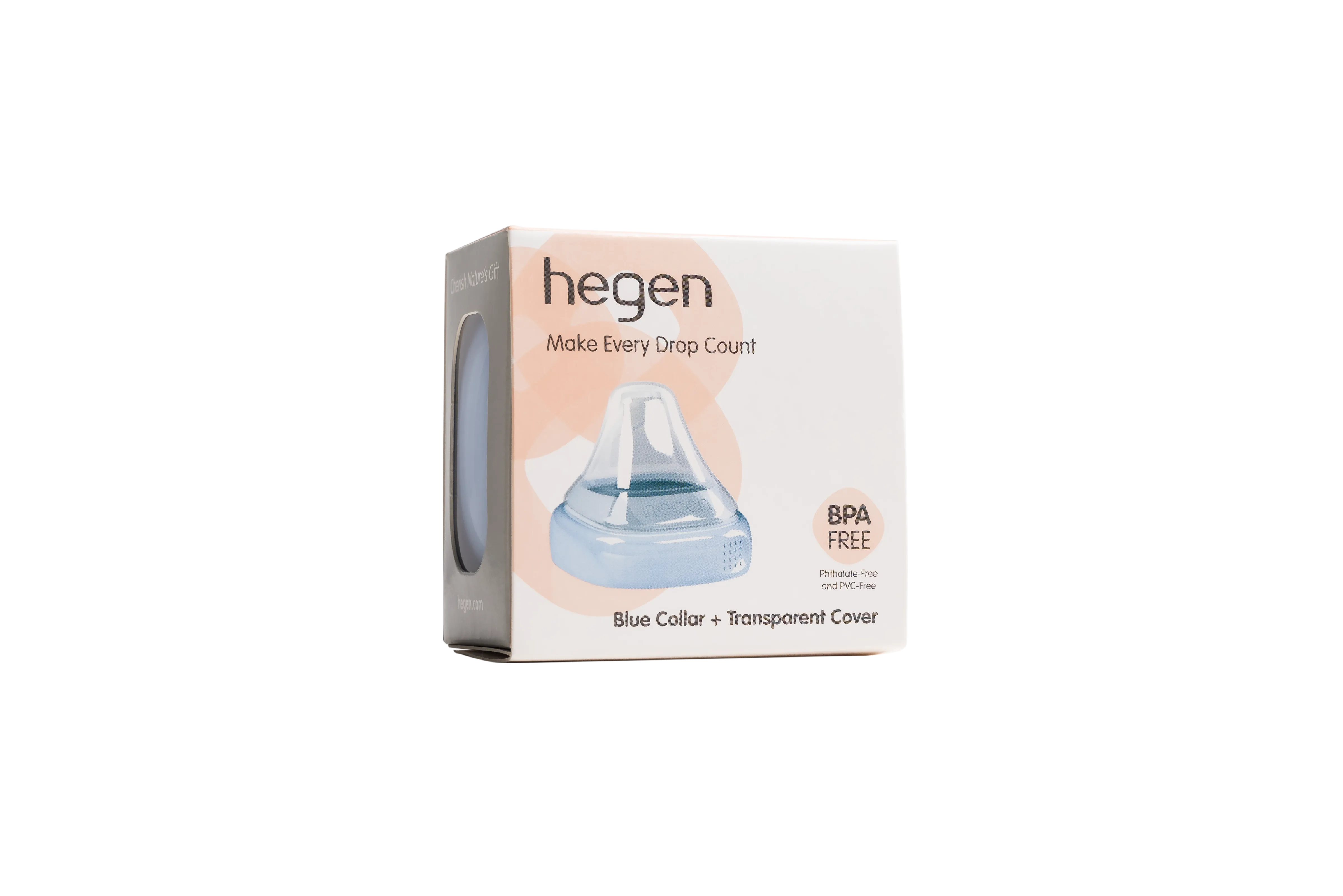 Hegen PCTO Collar and Transparent Cover Blue
