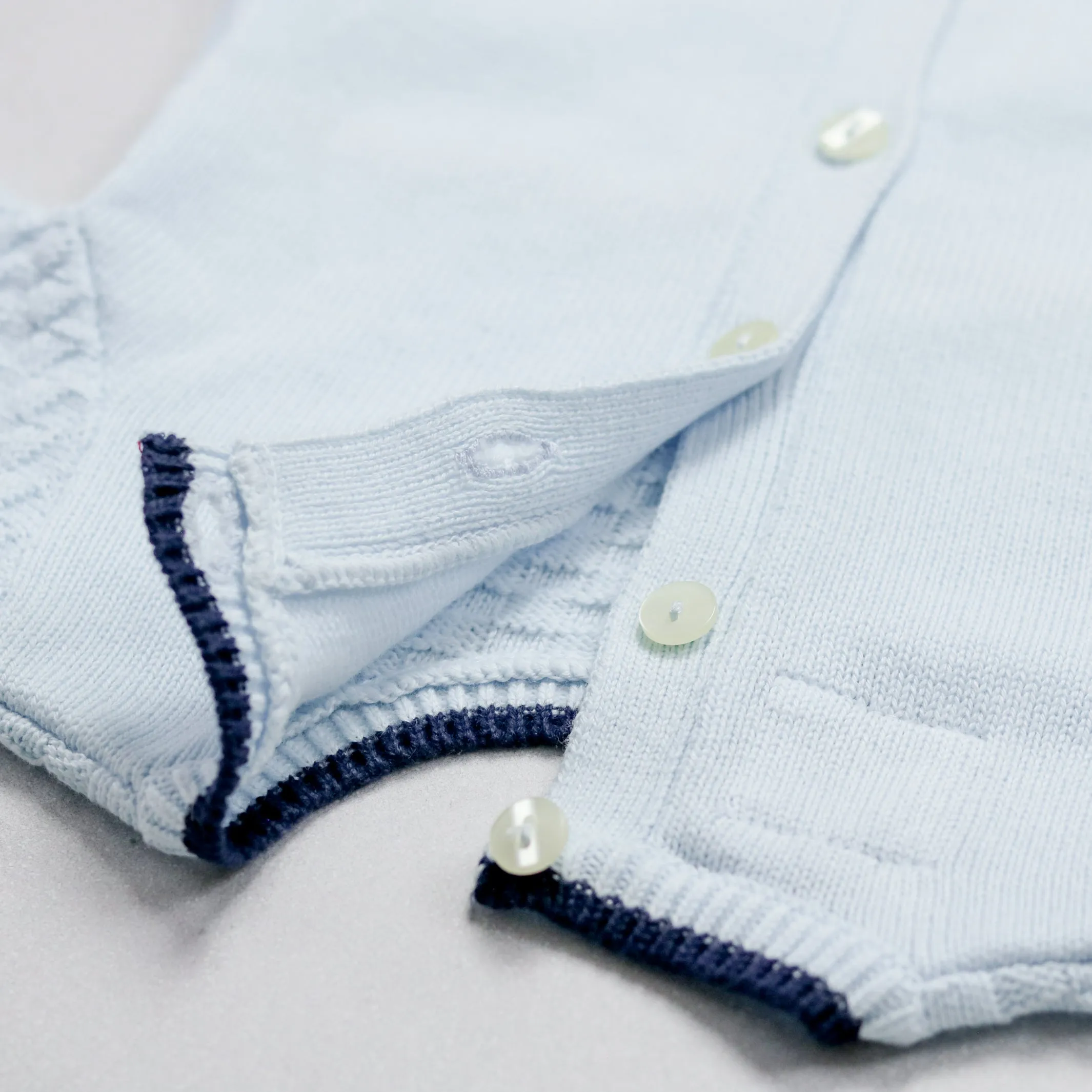 Heston Smart Blue and Navy Boys Outfit