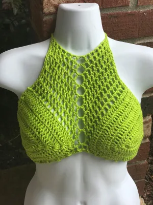 High or Low Neck Crop Top