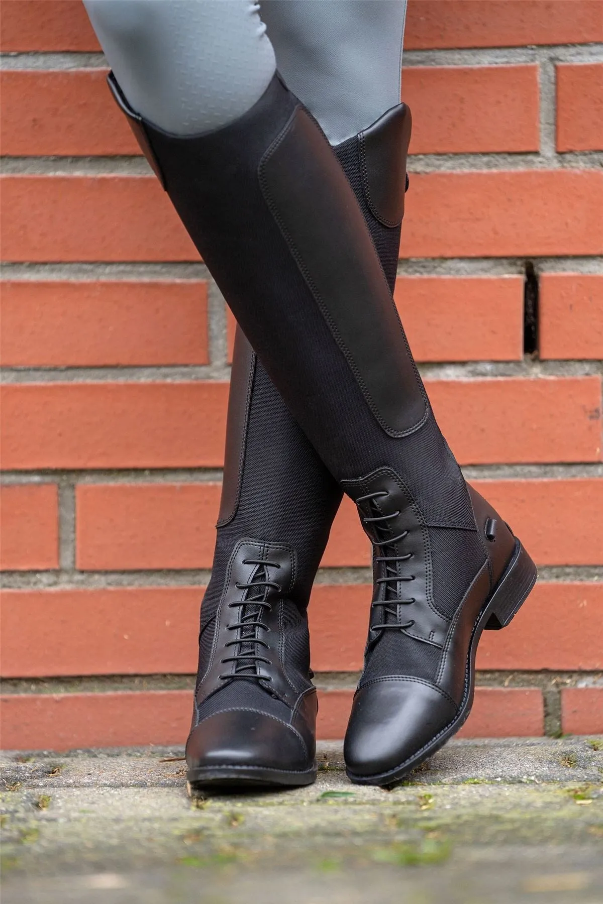 HKM Riding Boots Syntex Long, Width L