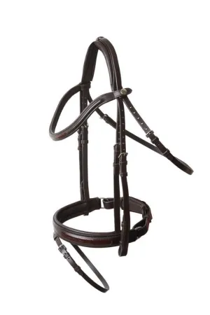 Horze Smoky Twilight Anatomic Bridle Brown