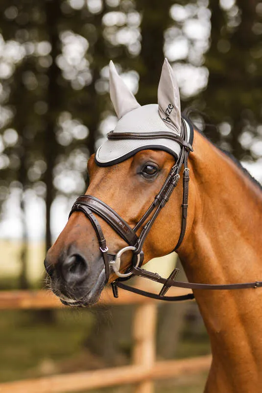 Horze Smoky Twilight Anatomic Bridle Brown