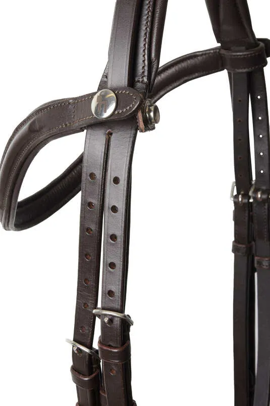 Horze Smoky Twilight Anatomic Bridle Brown