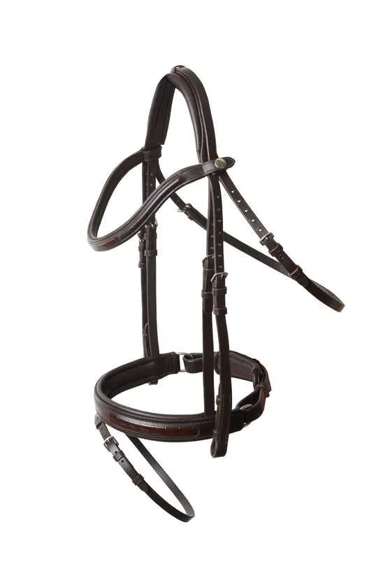 Horze Smoky Twilight Anatomic Bridle Brown