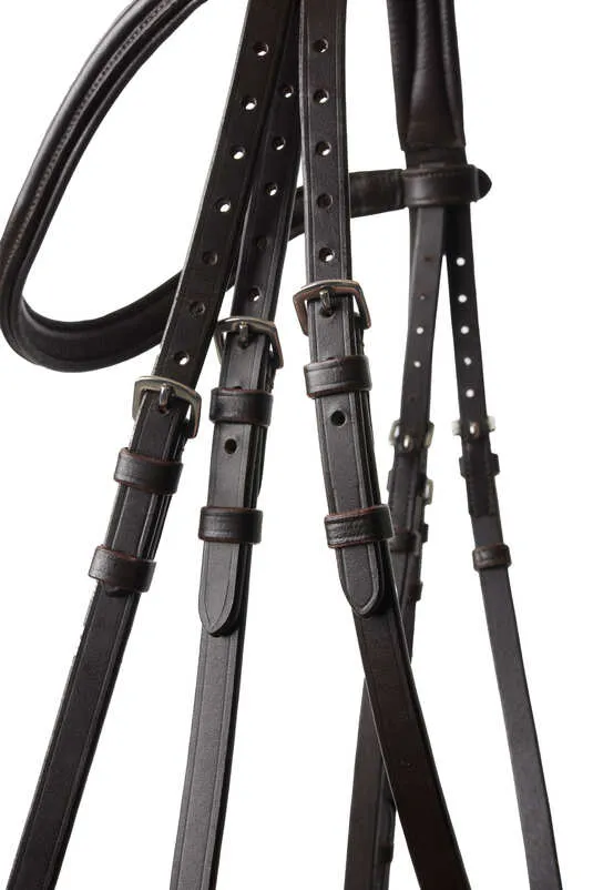Horze Smoky Twilight Anatomic Bridle Brown