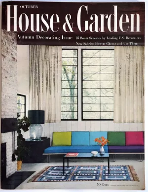 House and Garden October 1955