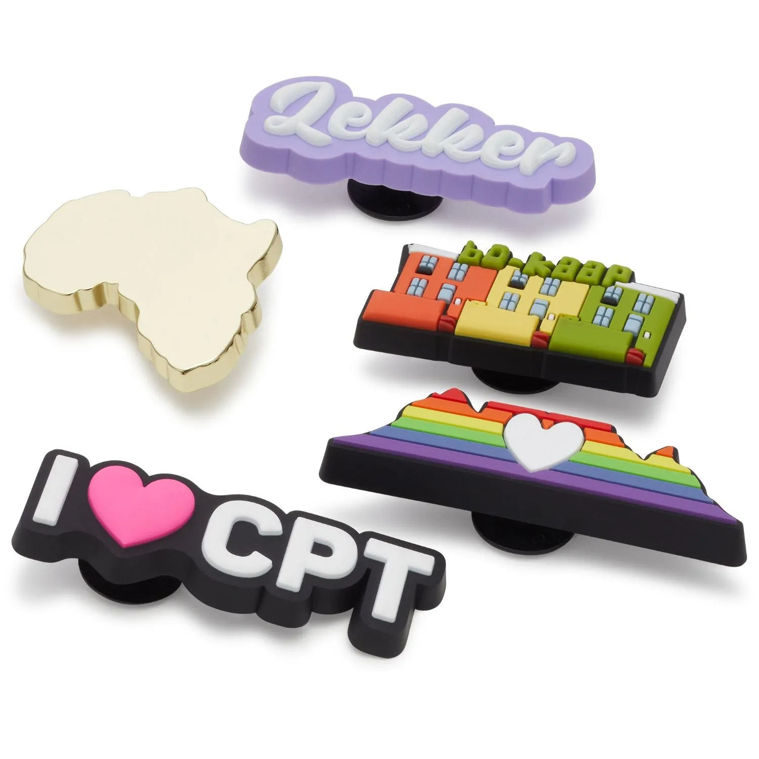 I Heart CPT Mix 5 Pack Jibbitz