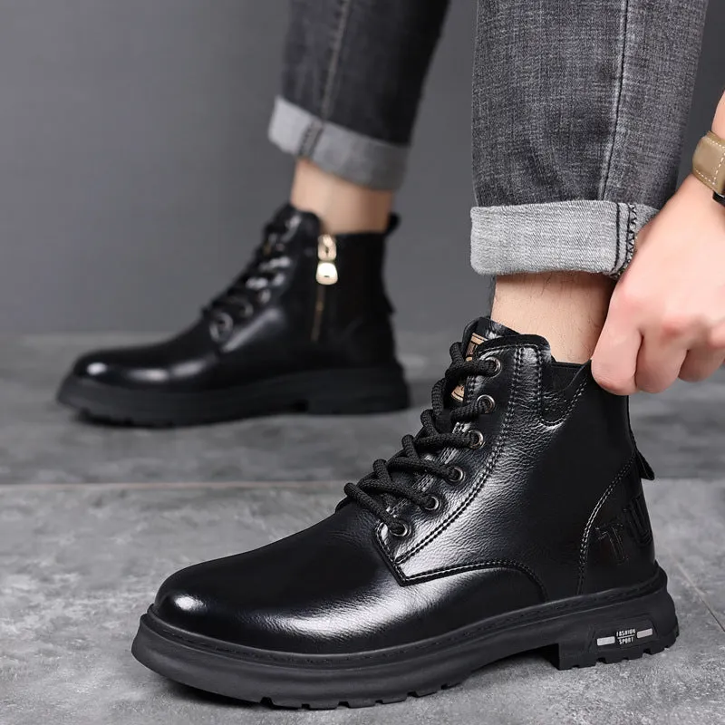INSTOCK - Martin boots genuine leather