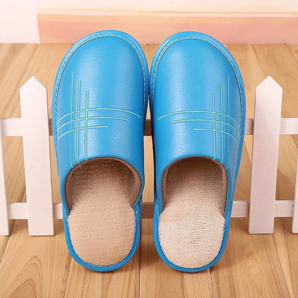 INSTOCK-Men's indoor floor thick-soled warm home waterproof