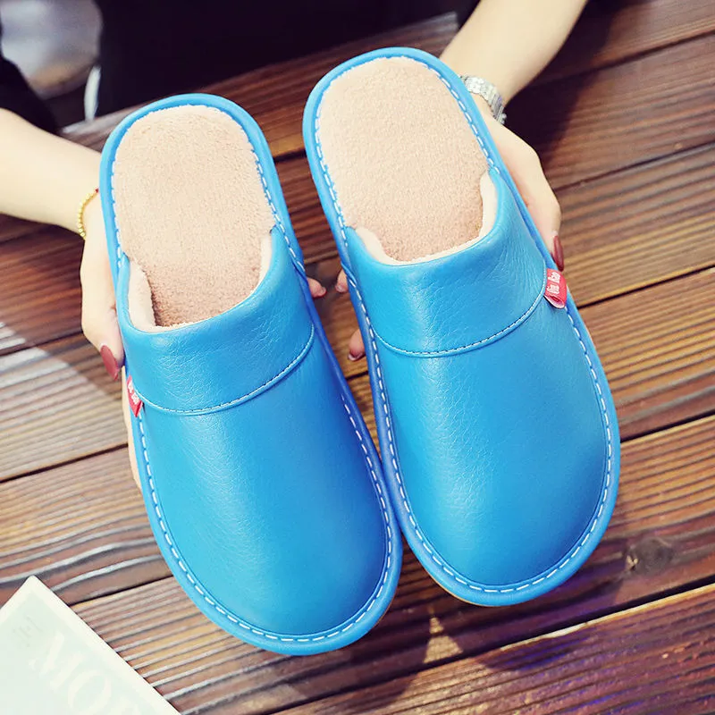 INSTOCK-Men's indoor floor thick-soled warm home waterproof