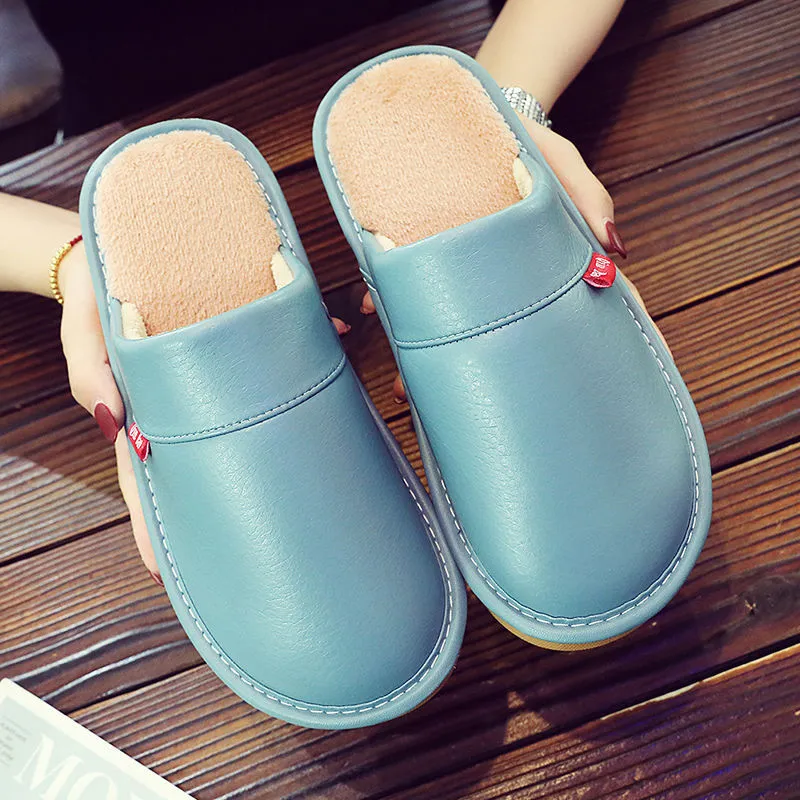 INSTOCK-Men's indoor floor thick-soled warm home waterproof