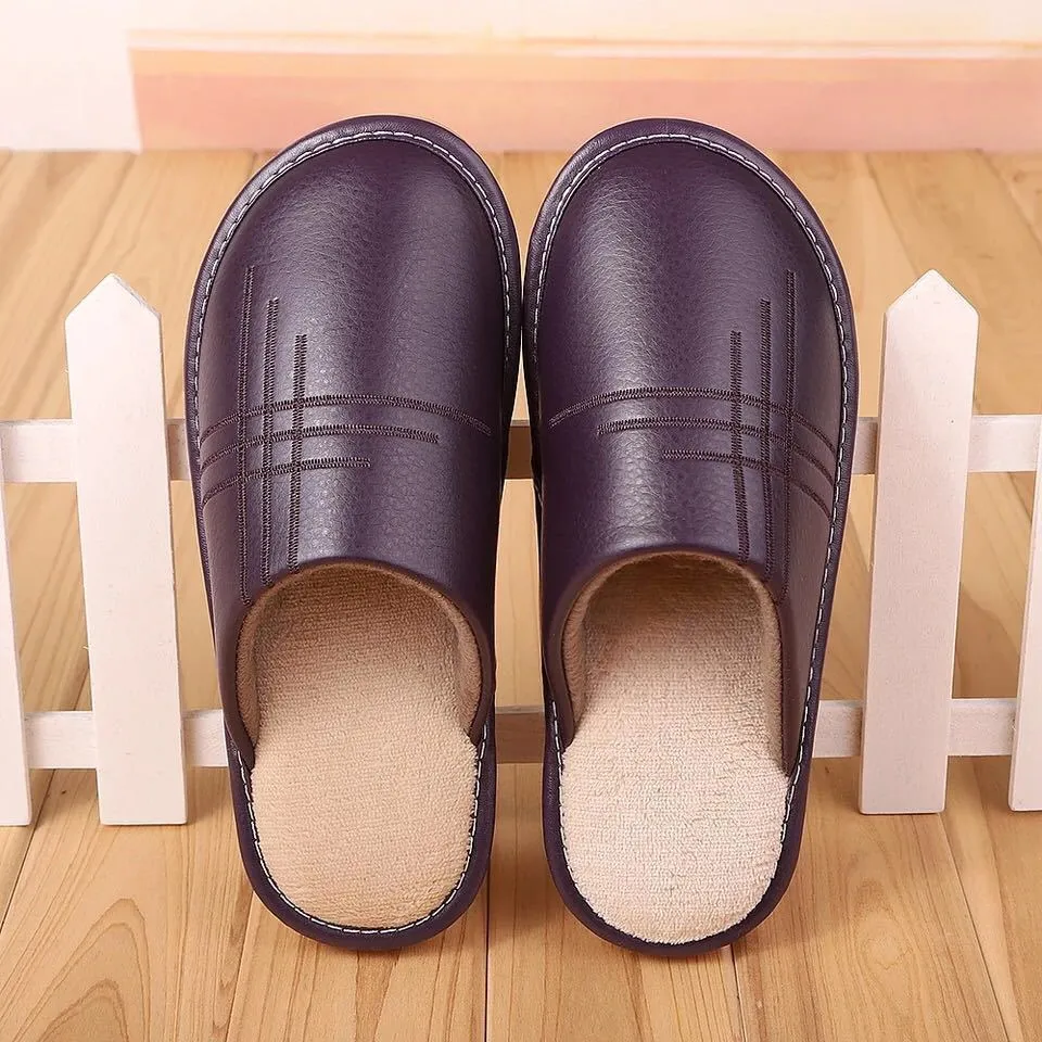 INSTOCK-Men's indoor floor thick-soled warm home waterproof
