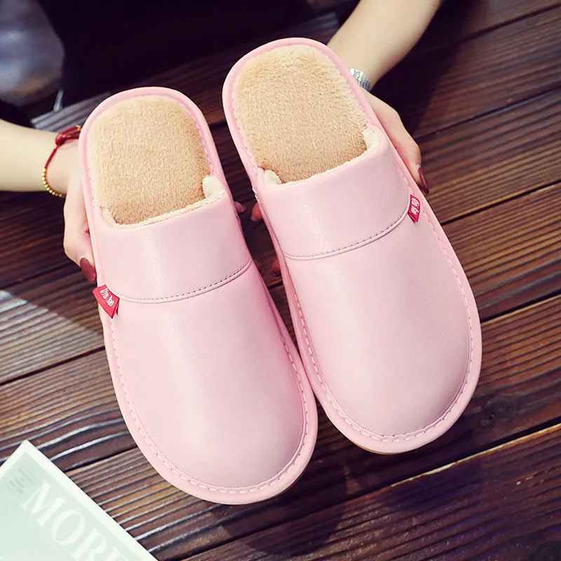 INSTOCK-Men's indoor floor thick-soled warm home waterproof
