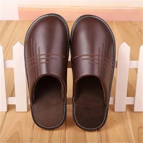 INSTOCK-Men's indoor floor thick-soled warm home waterproof