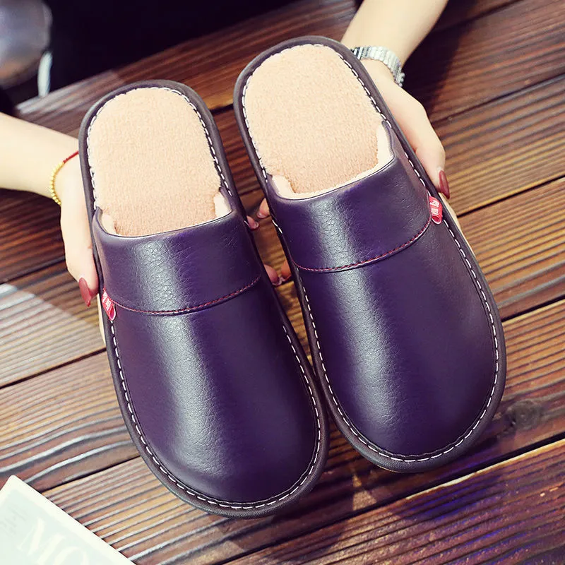 INSTOCK-Men's indoor floor thick-soled warm home waterproof