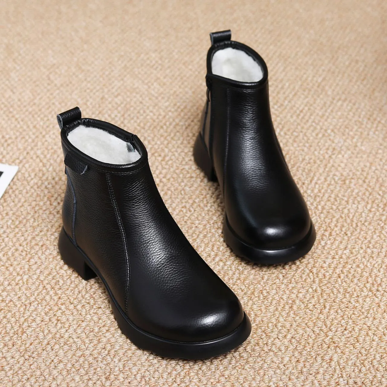 INSTOCK - New thick heel Martin boots